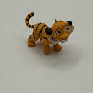 RAJAH Disney ALADDIN Princess Jasmine Tiger PVC TOY Playset Figure 2" FIGURINE!